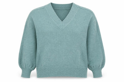 Womens UK Size M NEXT Green Pullover Jumper
