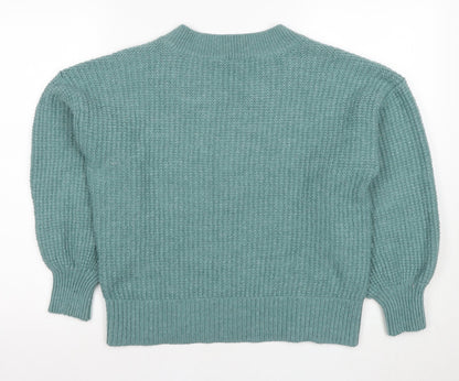 Womens UK Size M NEXT Green Pullover Jumper