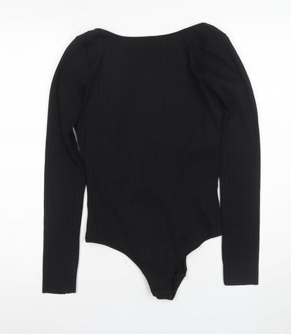 Zara Women's Black XS Bodysuit Jersey Casual