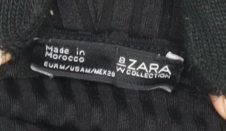 Zara Women's Black XS Bodysuit Jersey Casual