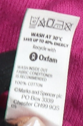 Marks and Spencer Girls Pink Cardigan, Size 13-14 Years