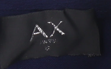 AX Paris Women Blue Size 6 Sheath with Zip Accent