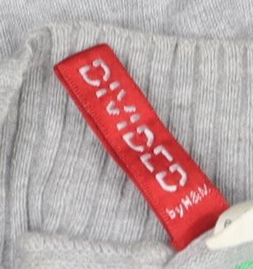 Womens UK Size 4 Divided Grey Pullover Jumper