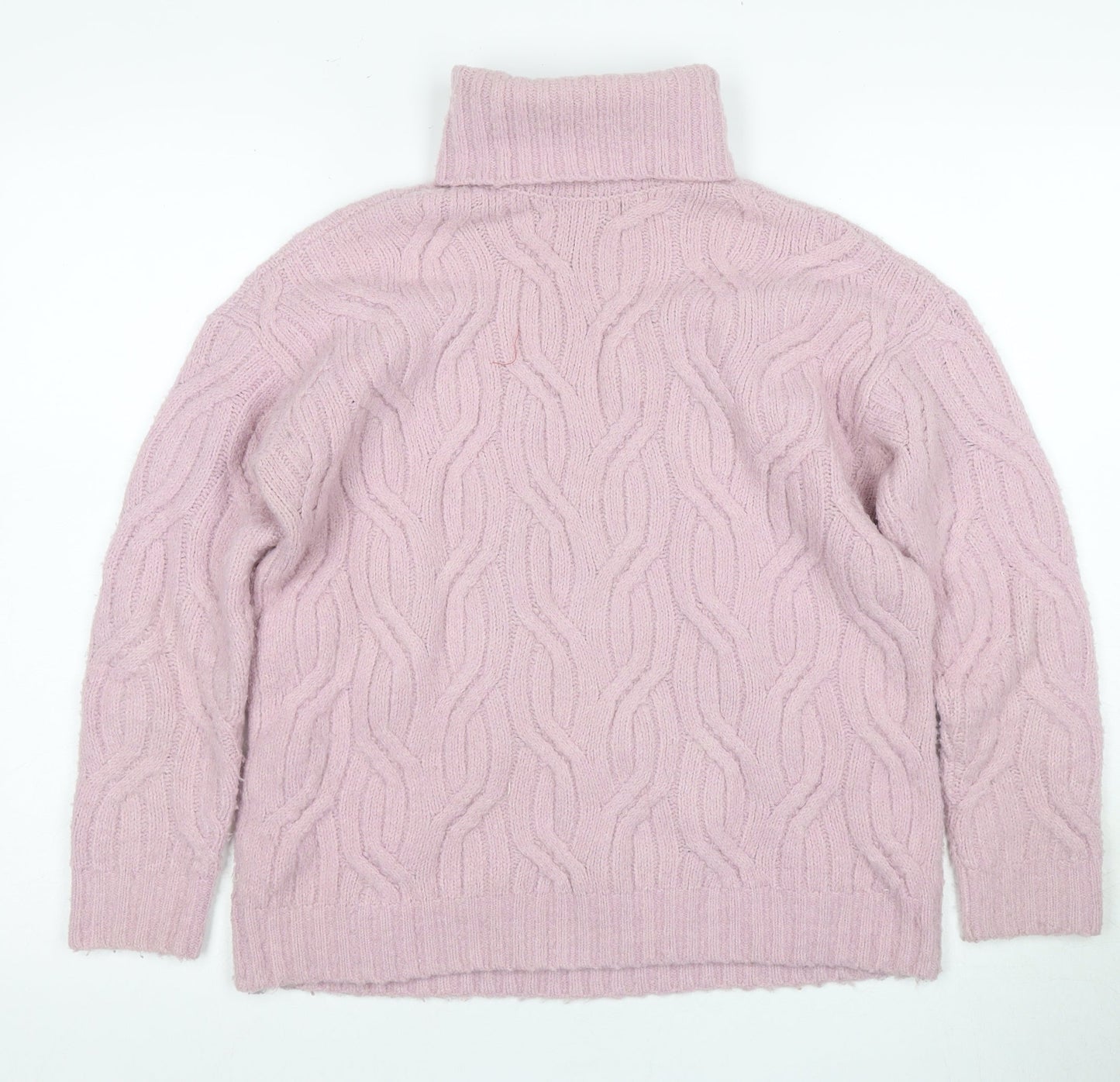 Womens UK Size XS Marks and Spencer Pink Pullover Jumper