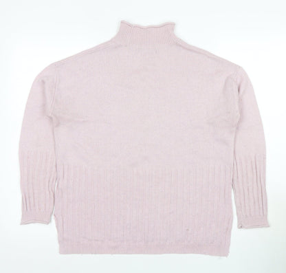 Womens UK Size XS Marks and Spencer Pink Pullover Jumper