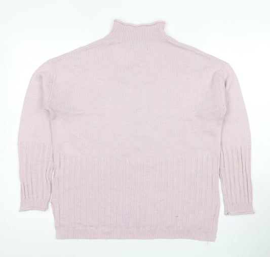 Womens UK Size XS Marks and Spencer Pink Pullover Jumper