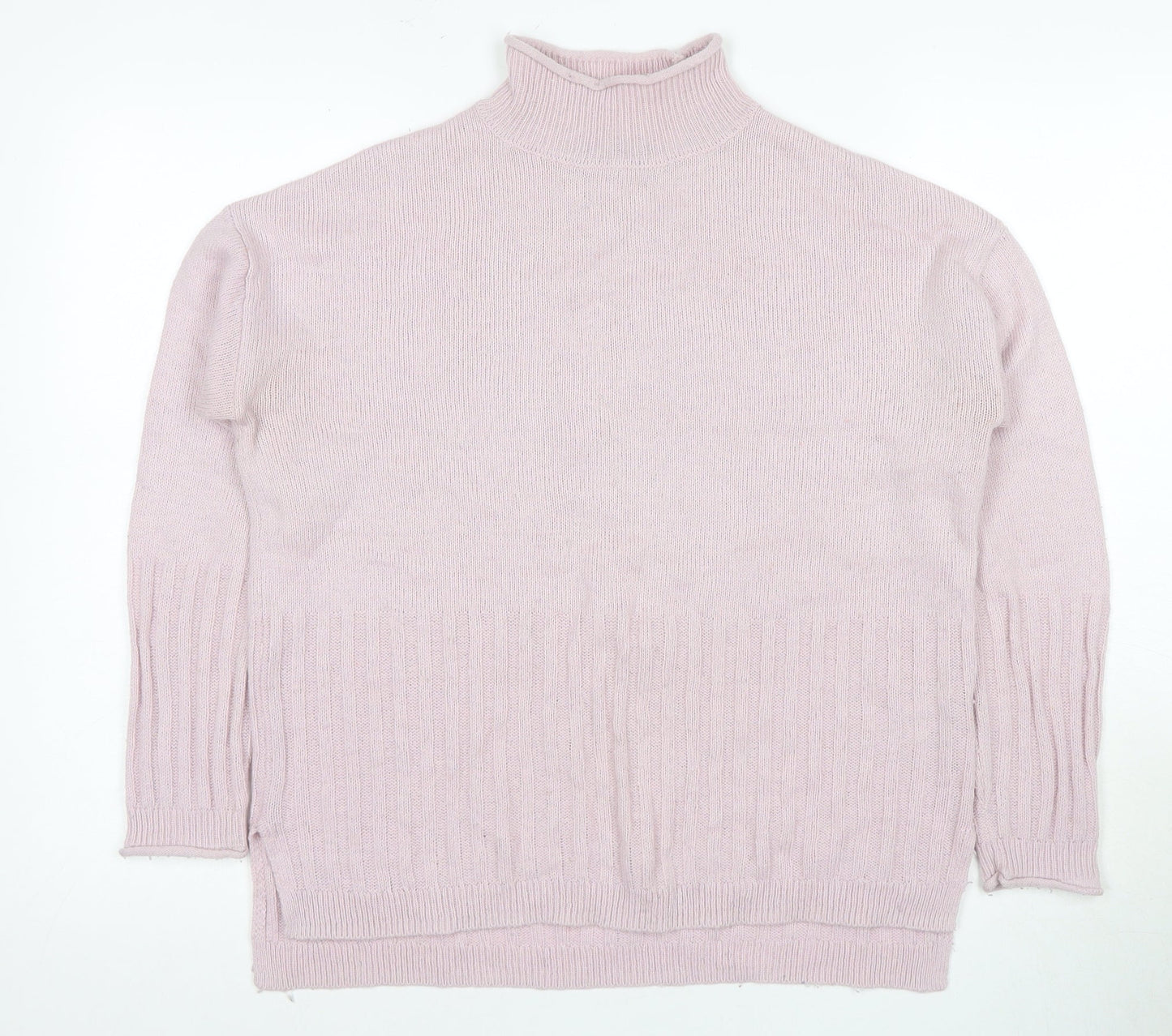 Womens UK Size XS Marks and Spencer Pink Pullover Jumper
