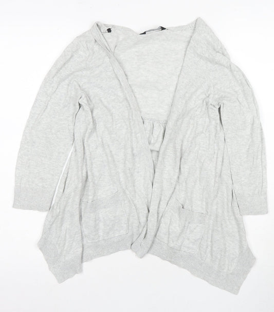 Womens UK Size UK 10 Dorothy Perkins Grey Cardigan Jumper
