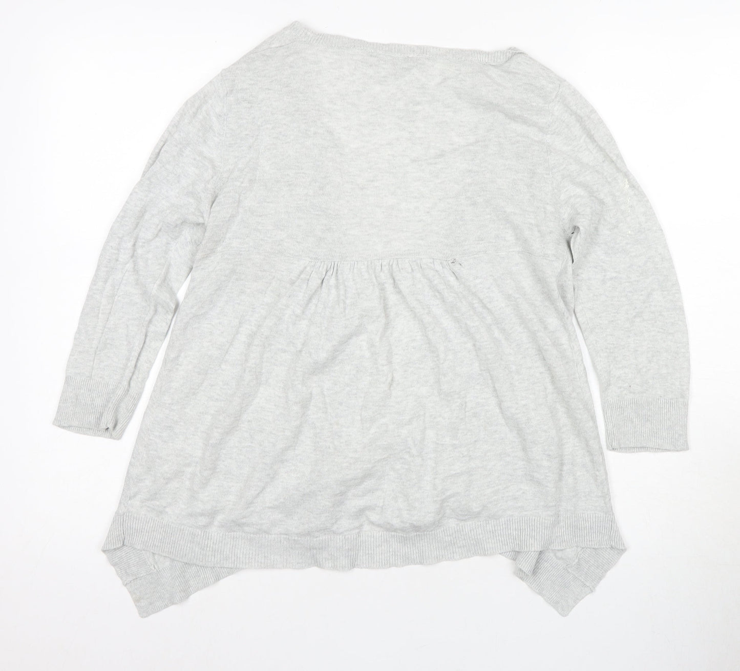 Womens UK Size UK 10 Dorothy Perkins Grey Cardigan Jumper