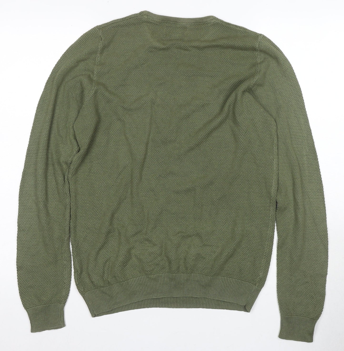 Marks and Spencer Men’s Green Knit Pullover S