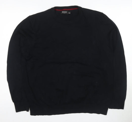 Burton Menswear Black Pullover Jumper Size L