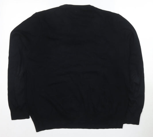 Burton Menswear Black Pullover Jumper Size L