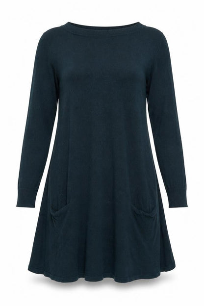 Warehouse Women's Green Knit Dress Size 10