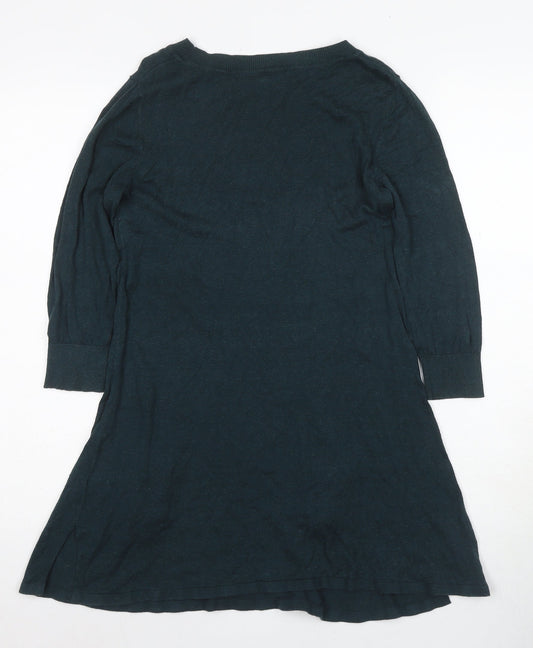 Warehouse Women's Green Knit Dress Size 10