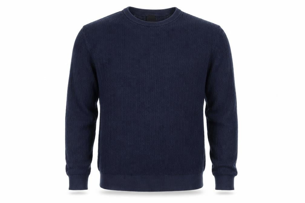 Mens UK Size M H&M Blue Pullover Jumper