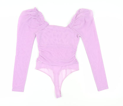 Womens UK Size 8 ASOS Design One-Piece Purple Bodysuit