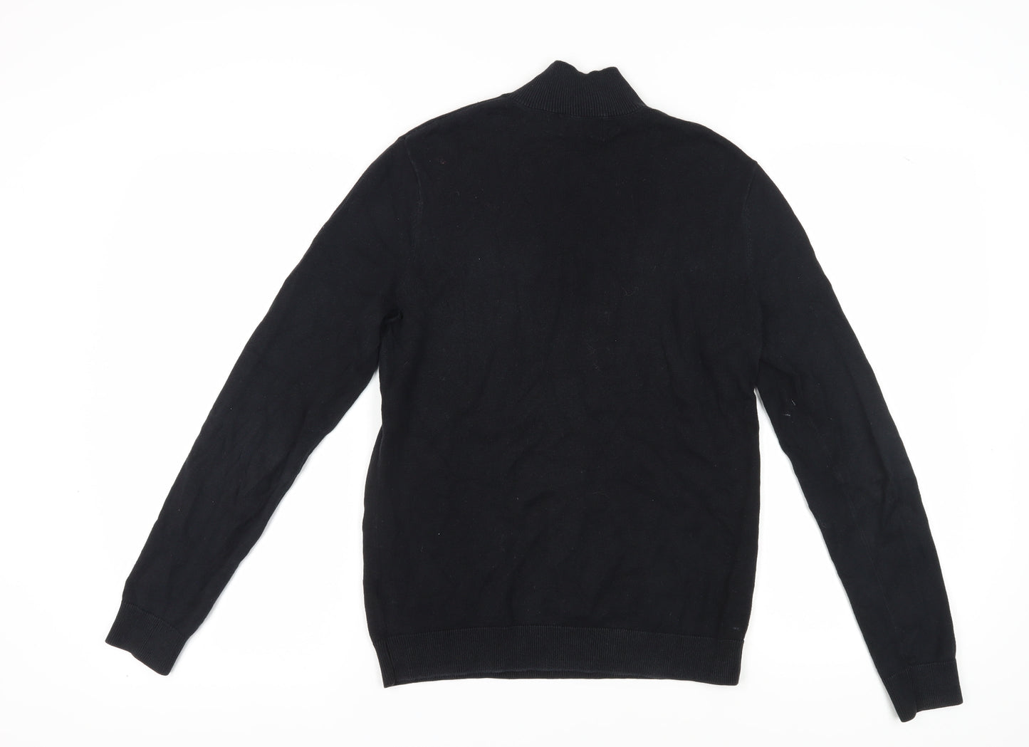 Topman Men's Black XS Full Zip Jumper