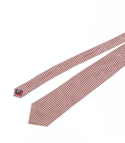 Jacques Estier Men's Red Polka Dot Tie