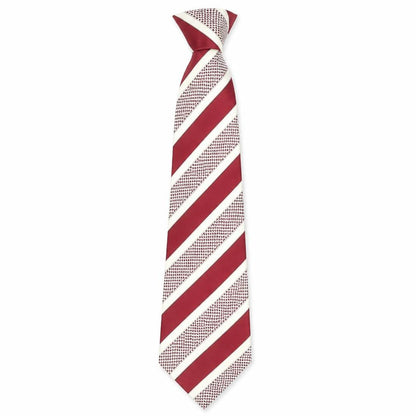 Marks & Spencer Men's Red Striped Silk Tie
