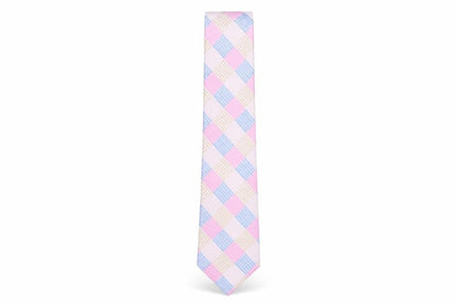 Mens Michelsons Multicoloured Plaids & Checks 100% Polyester  Tie