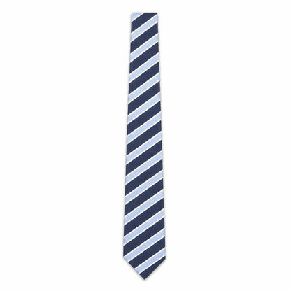Marks & Spencer Men's Blue Silk Striped Slim Tie