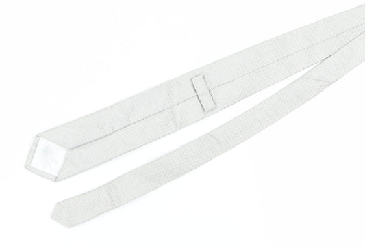 Marks and Spencer Silver Silk Men's Tie, One Size