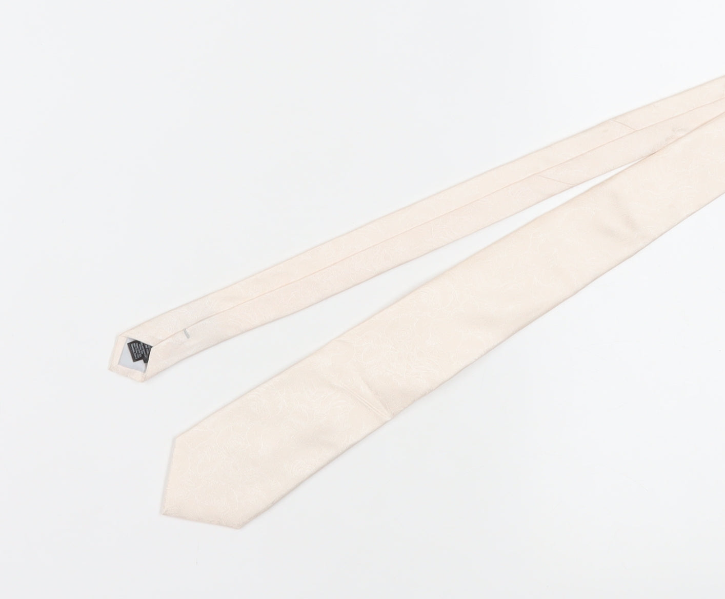 Marks and Spencer Ivory Silk Men's Tie 2 Piece Set