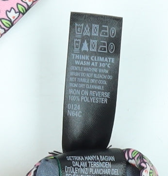 Marks and Spencer Men's Pink Floral Slim Tie