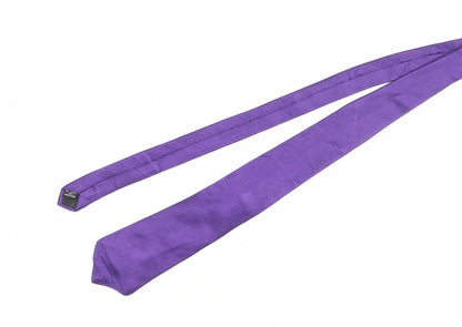 Jeff Banks Men's Purple Striped Silk Tie