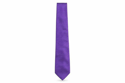 Mens Jeff Banks Purple Striped 100% Silk  Tie