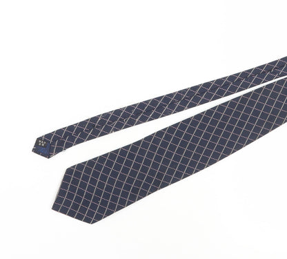 Mens Ciro Citterio Blue Plaids & Checks 100% Polyester  Tie