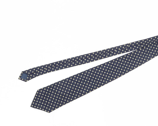 Jonelle Silk Men's Blue Geometric Tie One Size