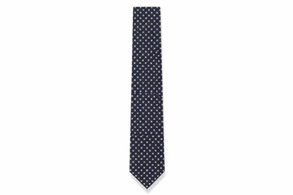 Mens Jonelle Blue Geometric 100% Silk  Tie