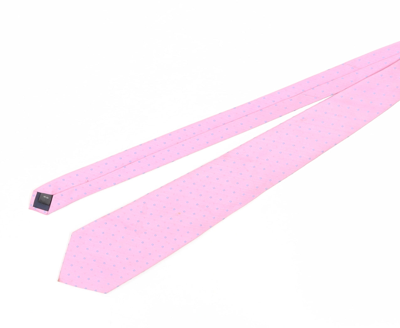 Austin Reed Pink Silk Men's Polka Dot Tie