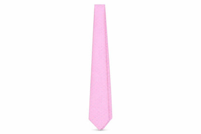 Mens Austin Reed Pink Polka Dot 100% Silk  Tie