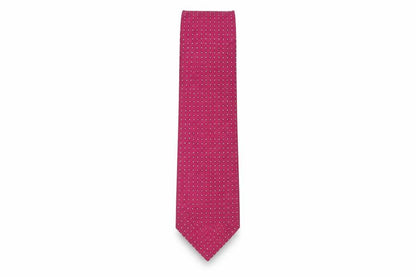 Mens Charles Tyrwhitt Red Polka Dot 100% Silk  Tie