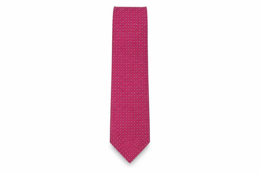 Mens Charles Tyrwhitt Red Polka Dot 100% Silk  Tie