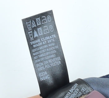 Marks and Spencer Men's Blue Floral Slim Tie