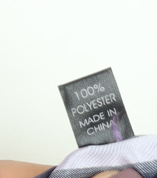 Thomas Nash Men's Purple Striped Tie - Polyester