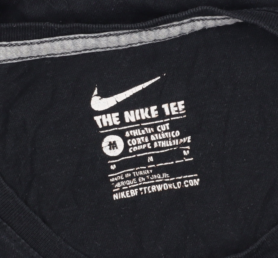 Nike Men's Black M Graphic Print Athletic T-Shirt