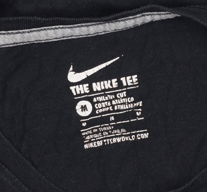 Nike Men's Black M Graphic Print Athletic T-Shirt