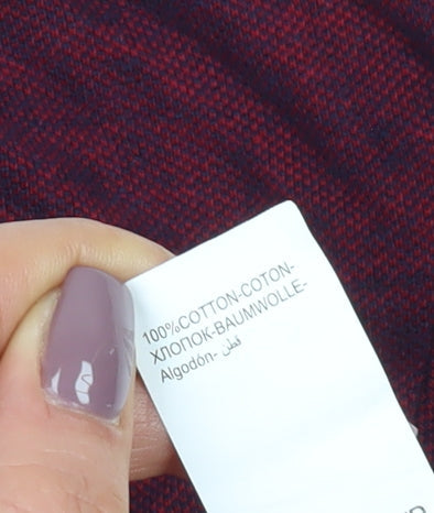 Twisted Soul Men's Red XS Polo Shirt Cotton Collared