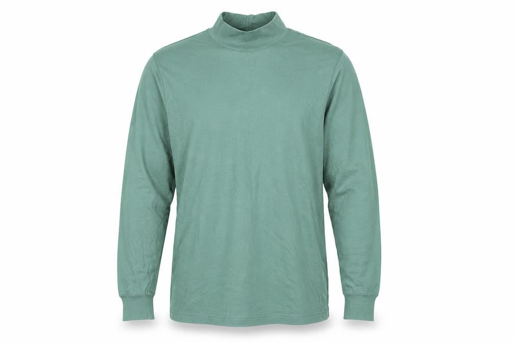 Mens UK Size M Lands' End Green  T-Shirt