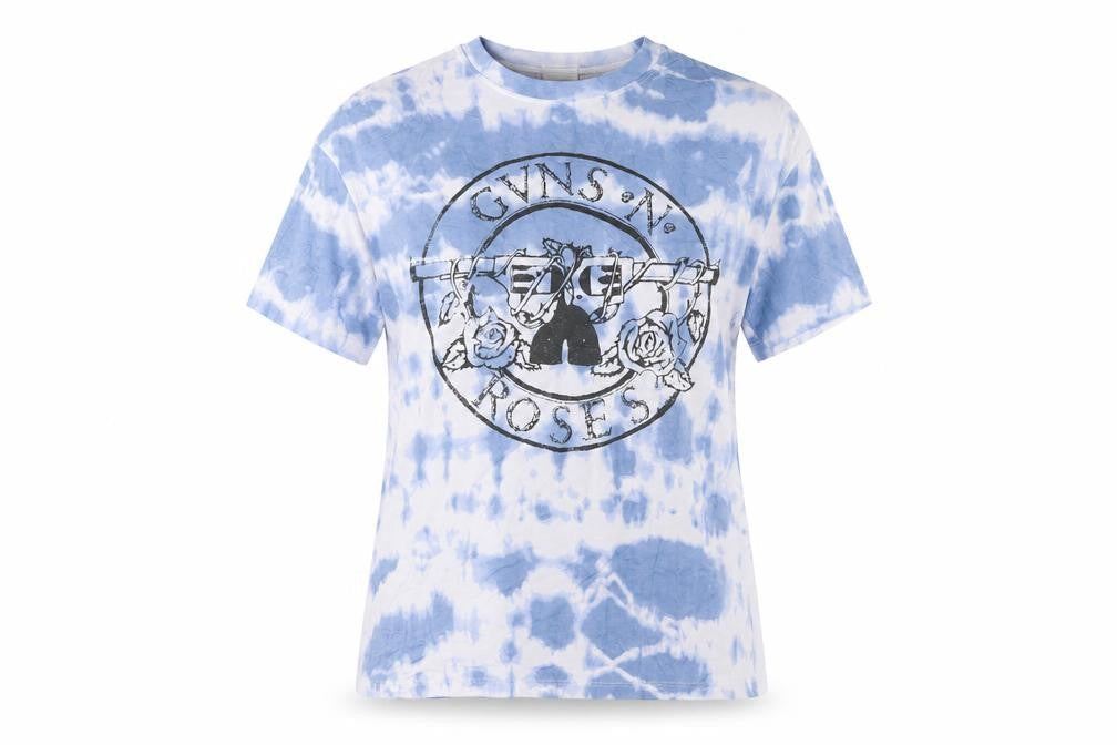 Womens UK Size XS Pull&Bear Blue Basic T-Shirt