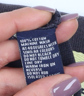 Charles Tyrwhitt Men's Black Striped Polo Shirt L