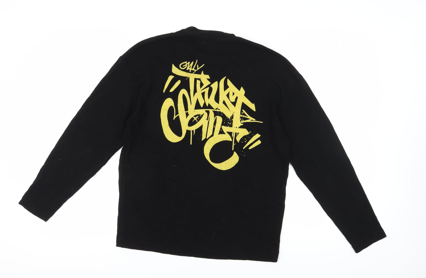 Womens UK Size S Zara Black Pullover Jumper