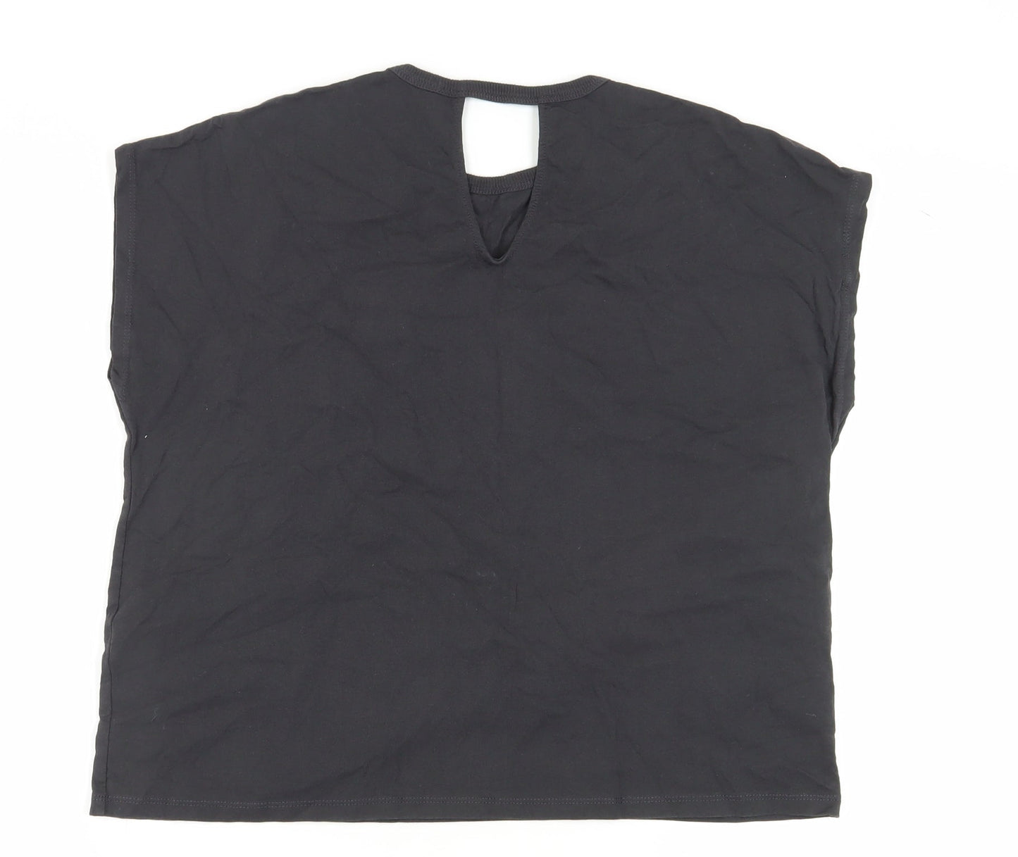 Zara Black Girls Beach Graphic T-Shirt 13-14 Years
