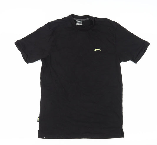 Slazenger Men's Black Medium Short Sleeve T-Shirt