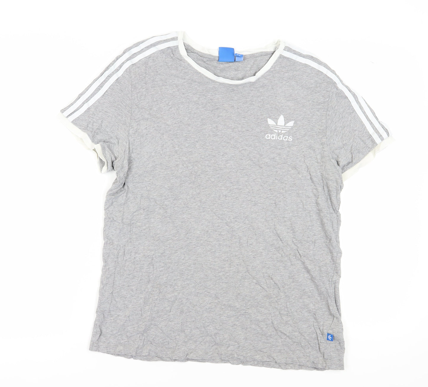 Womens UK Size 16 adidas Grey Basic T-Shirt