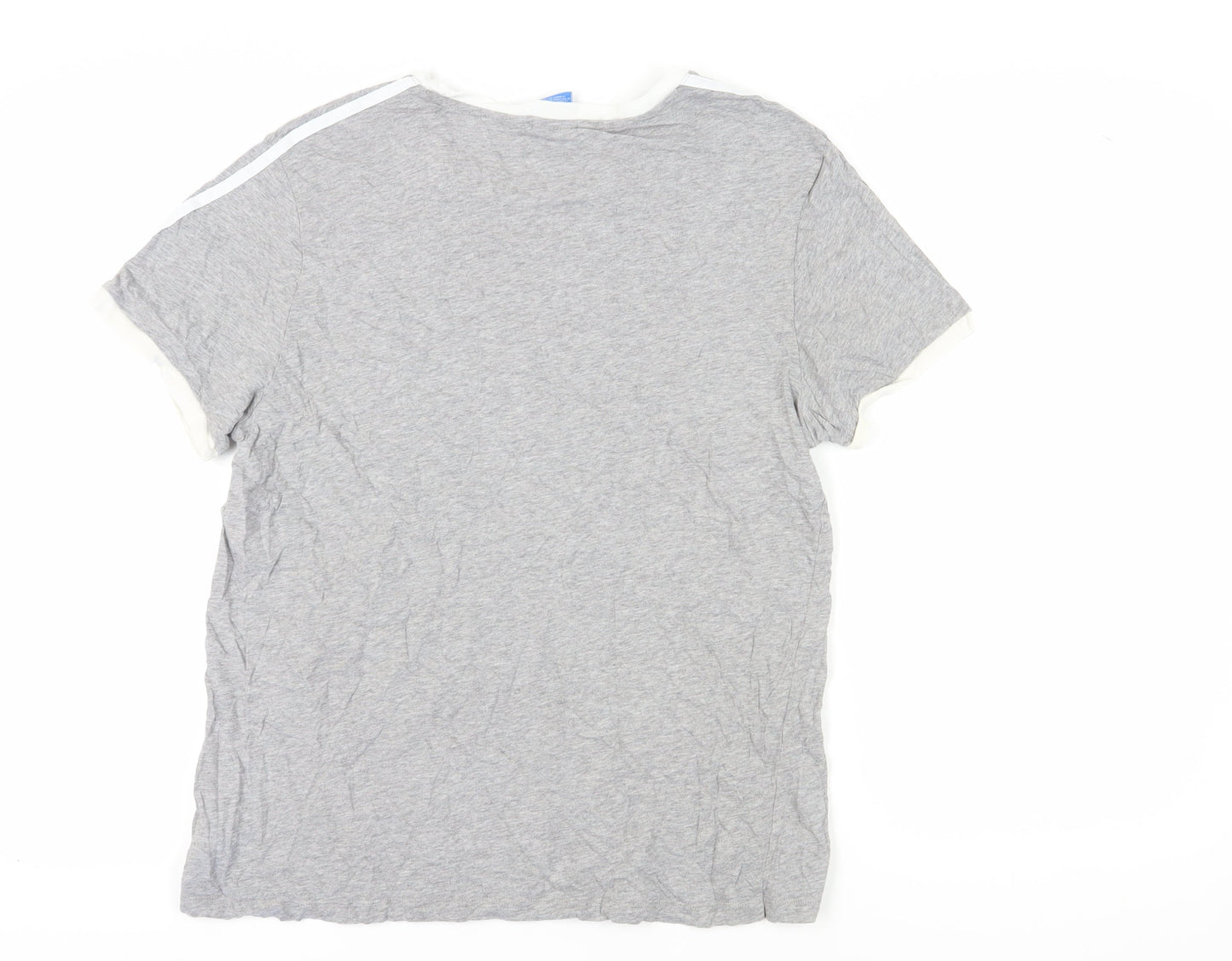 Womens UK Size 16 adidas Grey Basic T-Shirt
